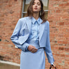 AEL office clothes spring women skirt suits elegant office lady blazer and skirt set formal wear two piece skirt set uniform