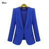 Feminino Women Blazers and Jackets Coats Long Sleeve Slim Outerwear New Fashion Plus Size S M L XL 2XL 3XL 4XL ZP188