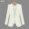 Feminino Women Blazers and Jackets Coats Long Sleeve Slim Outerwear New Fashion Plus Size S M L XL 2XL 3XL 4XL ZP188
