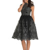 Vintage Summer Dress Women Sexy Hollow Out Lace Dress Elegant Casual Short Sleeve Ball Gown Party Dresses vestidos