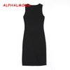 New Ladies Oblique Striped Buttons Sleeveless Knitted Mini Dress Pullovers Bodycon Casual Stretchy Vestidos
