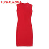 New Arrived Beaded Dragonfly Graceful Knitted Tank Dress Sleeveless Pullovers Bodycon Mini Bottom Dress