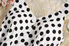 ALPHALMODA Stretchy Tank Dress Summer Elegant Single Breasted Floral Printed Ladies Slim Cotton Dress