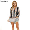 Polka Dot V-neck Long Sleeve Loose Blouse Women Spring Summer Fashion Shirts Casual Blusa Dress