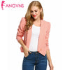 Women Fahion Lapel Long Sleeve Open Front Solid Casual Blazer Work Office spring 2022 winter Oficina de trabajo  Blazer