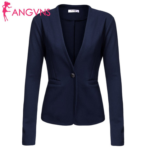 Women's Long Sleeve Casual Work Office Slim Single Button Blazer  summer spring 2022 Blazer  un seul bouton SlimBlazer