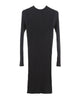 Winter Women Bodycon Knitted Dress O-Neck Long Sleeve Stretchy Sweater Dress Elegant Slim Warm Basic Pullover Knitwear