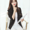 New Autumn Women Blazer Long Sleeve elegant Slim jackets womens Outwear Korean Spring Fashion Female Suits LX1392