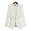 New Plus Size 5XL Womens Business Suits Spring Autumn Women Blazers Jackets  Slim long-sleeve Outwear LX1396