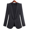 New Plus Size 5XL Womens Business Suits Spring Autumn Women Blazers Jackets  Slim long-sleeve Outwear LX1396