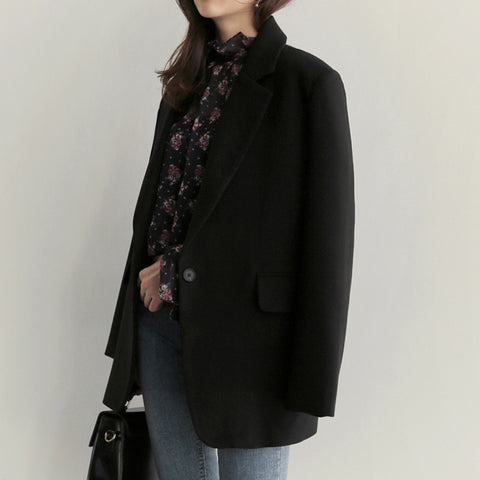 New 2022 Ladies black Blazer Feminino Plus Size 2XL Formal Jacket Women's Gary Blaser Female Suit Office Outwear LX1362