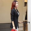 New Long Sleeve Slim Women Blazer Spring Autumn Casual Fashion Single Button Blazer Feminino Ladies Blazers Female CJ011