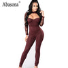 Lace patchwork high waist skinny jumpsuits Women Sexy strapless long lace sleeve tube top Elegant rompers and jumpsuit