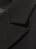 Acetate Black Blazer Women 2023  Solid Lapel Blazers Elegant Vintage Casual Loose Coat Jacket Goth High Street Office Lady Tops