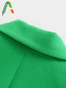 Adherebling 2023  Women's Suit Blazer Autumn Green Single Breasted Long Sleeve Button Female Traf Jacket Outerwear