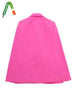 Adherebling  2023 Spring Woman Traf Jacket Notched Collar Sleeveless Double Breasted Cloak Blazer Pink Cape Coat Chic Top