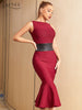 Adyce 2023 Summer Black Mermaid Bodycon Bandage Dress Women Sexy Tank Sleeveless Celebrity Runway Club Party Dress Vestidos