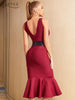 Adyce 2023 Summer Black Mermaid Bodycon Bandage Dress Women Sexy Tank Sleeveless Celebrity Runway Club Party Dress Vestidos