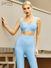 Adyce 2023 Summer Women Blue Bandage 2 Two Pieces Sets Sleeveless Tops& Full Pants Club Celebrity Runway Party Casual Sets