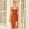 Adyce 2023 Summer Women Elegant Black Bodycon Bandage Dress Sexy Spaghetti Strap Midi Blue Club Celebrity Runway Party Dress