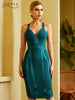 Adyce 2023 Summer Women Green V Neck Club Bodycon Bandage Dress Sexy Spaghetti Strap Sleeveless Celebrity Runway Party Dress