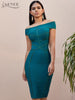 Adyce 2023 Summer Women Short Sleeve Bodycon Bandage Dress Sexy Evening Club Celebrity Runway Party Outwear Dresses Vestidos