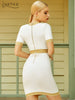 Adyce 2023 Summer Women Short Sleeve Bodycon Bandage Dress Sexy Evening Club Celebrity Runway Party Outwear Dresses Vestidos