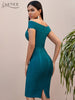 Adyce 2023 Summer Women Short Sleeve Bodycon Bandage Dress Sexy Evening Club Celebrity Runway Party Outwear Dresses Vestidos