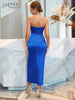 Adyce Evening Spaghetti Strap Maxi Dress Women's Summer Sexy V Neck High Split Celebrity Blue Club Party Camisole Dress