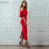 New Women Dress Summer Vestidos Verano 2022 Celebrity Party Dresses Yellow Red Ruffles Butterfly Short Sleeve Midi Dress