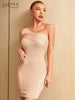 Adyce Women's Mini Club Bodycon Bandage Dress Sexy Summer One Shoulder Short Sleeve Celebrity Evening Skinny Party Dress