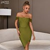 Adyce Off Shoulder Party Wear Women's Bandage Dress 2023 Summer Sexy Short Sleeve Evening Runway Club Bodycon Dress Vestidos