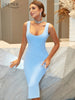 Adyce Sexy Backless Club Bodycon Bandage Dress Vestidos Women Summer Tank Sleeveless Evening Celebrity Lady Party Dress