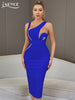 Adyce Sexy Backless White Midi Bodycon Bandage Dress Women Summer Tank Sleeveless Celebrity Elegant Evening Party Dress Outfits