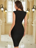 Adyce Summer Women Celebrity Bodycon Bandage Dress Sexy Tank Sleeveless Patchwork Club Evening Runway Party Black Dress Outfits