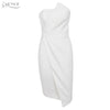 Yellow Women Party Dress Summer Vestidos Verano 2022Sleeveless Strapless Elegant Side Zipper Club Celebrity Runway Dress