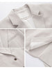 Aelegantmis Chic Loose Casual Blazer Jacket Women 2023 Korean Solid Lapel Office Lady Blazers Female Spring Elegant Tops
