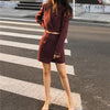 Aelegantmis Two Piece Set Vintage Blazers Sets Women Autumn Long Sleeve A Line Skirts Suits Female Double Brested Loose Clothing