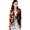 African Women Retro Workplace Blazer Female Fashion Pattern Printed Suit Outwear Outfits Custom Lady Dashiki African Clothing