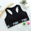 Women Casual Crop Top Cropped Padded Bra Tank Top Vest Fitness Stretch Tanks Workout Bras