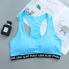 Women Crop Tops Cotton Tank top Bralette Padded Fitness Bra Vest