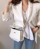 Ailegogo 2022 Autumn Winter Women's Blazers Casual Buttons Pockets Jackets Notched Vintage Oversize Wild Lady Tops JK1302