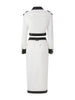 Ailigou Fall 2023 Women's Lion Button  Collection Ladies Denim 2 Piece Suit Skirt Ladies Washed Denim Skirt Set