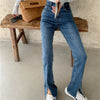 Alien Kitty Slim Denim Casual Women Full Length Pants 2022  Plus Size Summer All Match Chic Jeans Pants