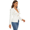 Women's Amandina Luxe Golden Buttons Double Breasted Blazer