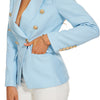 Women's Amandina Luxe Golden Buttons Double Breasted Blazer