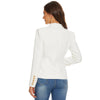 Women's Amandina Luxe Golden Buttons Double Breasted Blazer