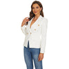 Women's Amandina Luxe Golden Buttons Double Breasted Blazer