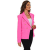 Women's Amandina Luxe Golden Buttons Double Breasted Blazer