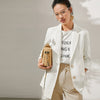 Amii Minimalism Autumn Coats and Jackets For Women Elegant Suit Office Lady Blazer Single Breasted Casual Blazer Jacket 62022214